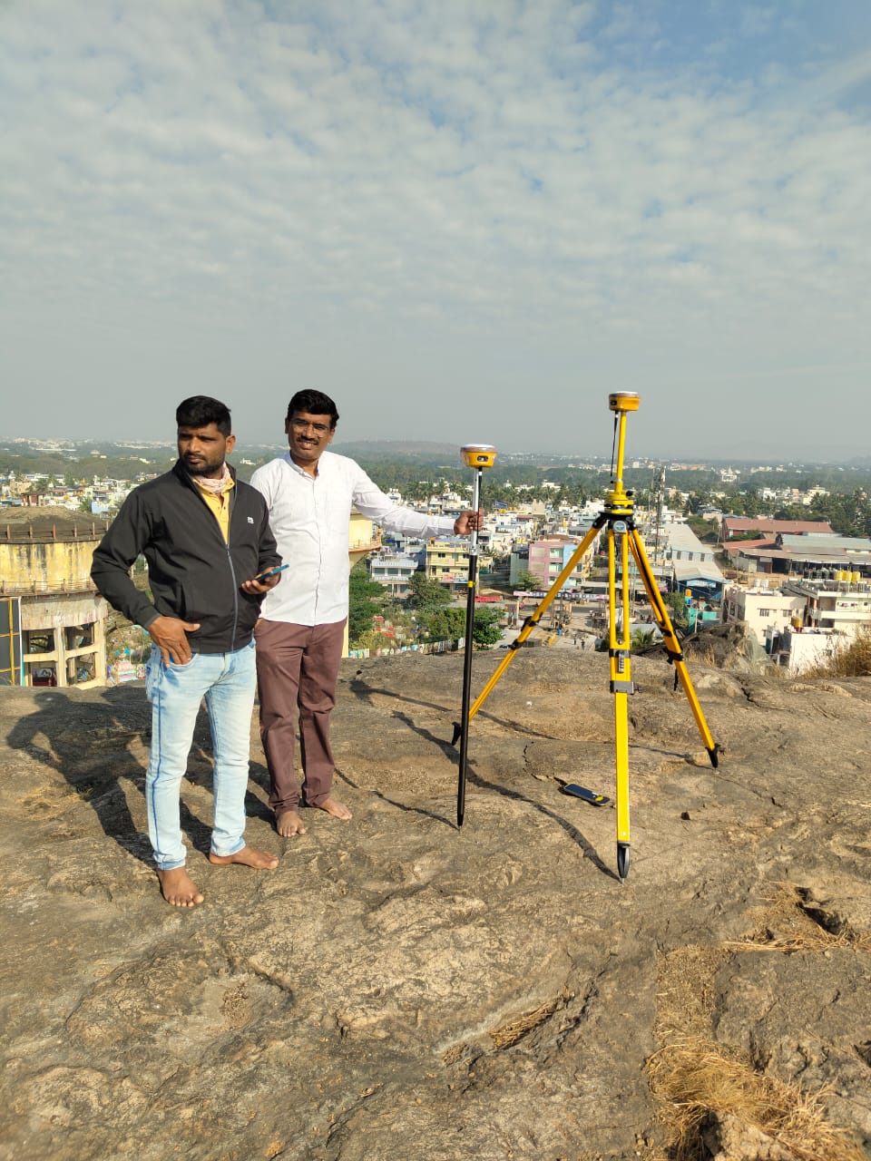 Rock Height & Volume Measurement